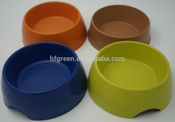 printing on the logo,Pet bowl,Biodegradable Natrual Bamboo Fiber Pet Bowl