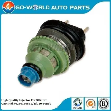 OEM Ref# 0280 150 661/0280150661/15710 60B50 000/15710-60B50 For SUZUKI SWIFT FUEL INJECTOR