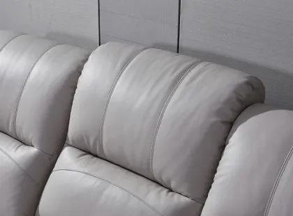 Modern Microfiber Leather Massage Sofa - Vanguard Furniture Fabrics Sofa Mexico