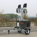 Light Tower Diesel Vertical vertical mobile lighting towers Factory