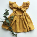 Children's Summer Solid Color Dress
