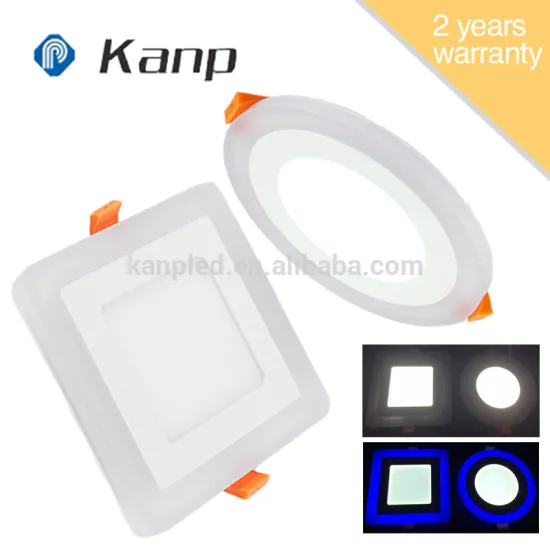 Indoor 18W Slim Flat Blue Color Recessed Decorative Led Ceiling Lights