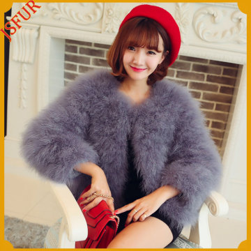 Adult Fur Coat Hot Sale Made In China Tukey Fur Free Size Winter Coat