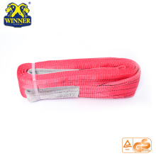 High Quality 1-12T Eye And Eye Lifting Polyester Webbing Slings