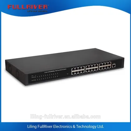 OEM/ODM price 24 Port Gigabit Network switch Web Smart Ethernet Switch