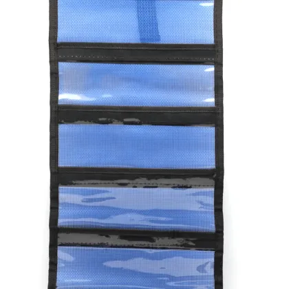 Waterproof Fishing Lure Wallet: 10-Pocket Saltwater Trolling Squid Lure Bag
