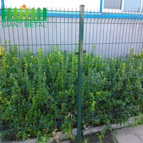 Komersial Galvanized Steel Melengkung 3d Wire Mesh Fence