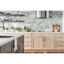 Waterproof Wood Design Kitchen Cabinets