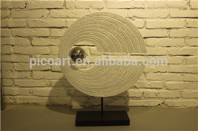 Modern handmade sculpture for decoration