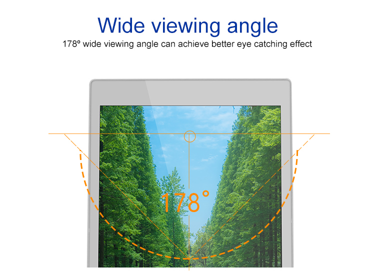 lcd kiosk display