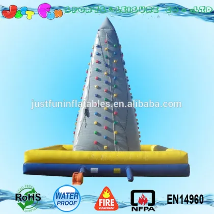 2016 new kids rock climbing walls,cheap inflatable rock climbing walls for sale