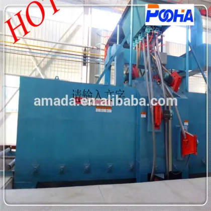 Roller type shot blasting machine/cleaning equipment/abrator QH69