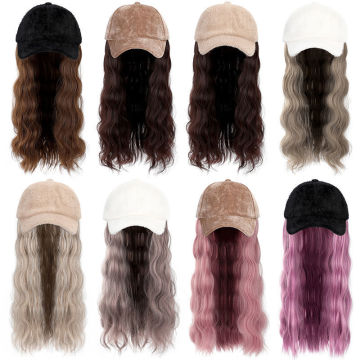 Hot Sale: Diverse Collection of 22-inch Colorful Long Wave Curly Synthetic Hair Wigs and Hats from Top Vendors