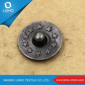 Custom Snap button for Leather Coat Or Jacket