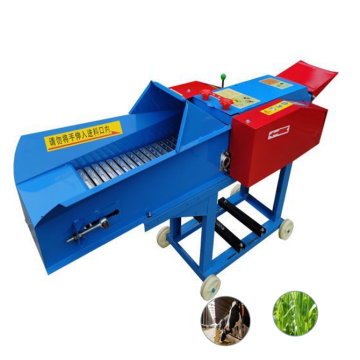 Factory Direct Sale: Dry and Wet Silage Mini Chaff Cutter with Ground Wheel