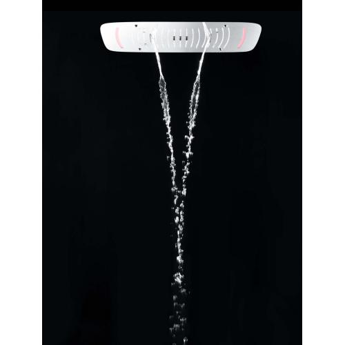 Cabezal de ducha LED de rociador cuadrado de baño