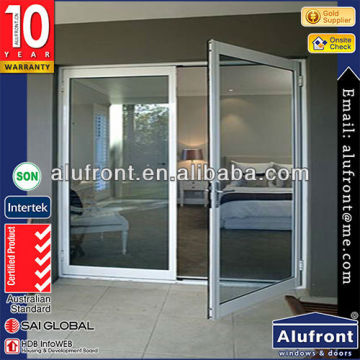 AS2047 Astralian standard double glass casement door low price