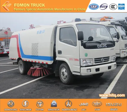 Dongfeng 4x2 Vacuum Road Sweeper Truck