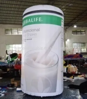 inflatable jagermeister bottle,beer can for wholesales