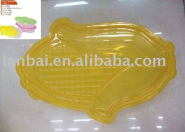 pass SGS, FDA, LFGB plastic PP Corn green pepper design transparency Fresh Box food container set