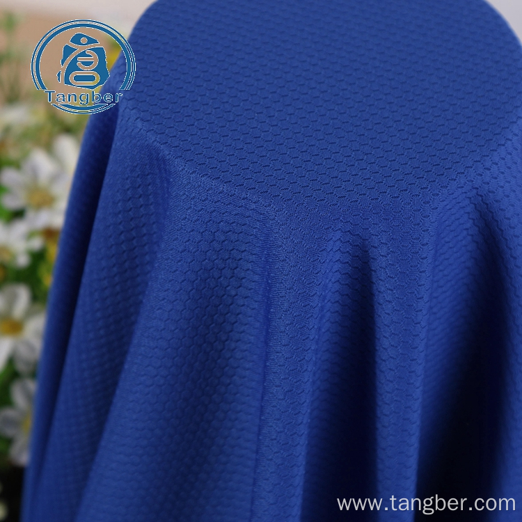 100% polyester football jersey fabric for tracksuit