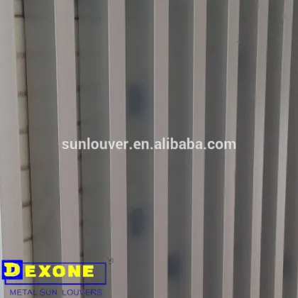 Width 375mm electric operable louvers