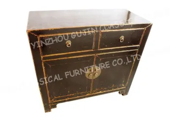 Chinese Anqitue Furniture 2 Drawer 2 Door Buffet Sideboard