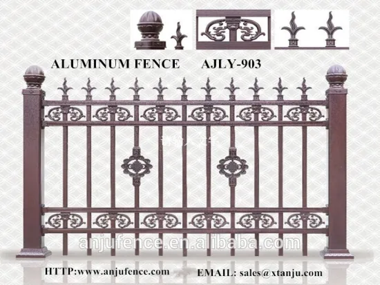 Decoration aluminum garden fence panels AJLY-903