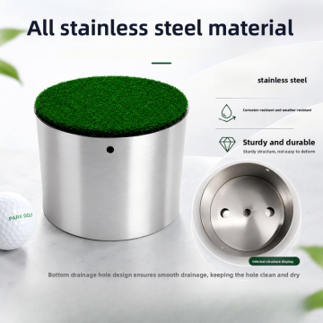 Premium Park Golf Ball & Stainless Steel Cup Set