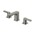 Three hole square basin mixer