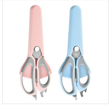 Multi-Function Kitchen Stainless Steel Barbecue Cover Utility Scissors for Fish and Meat