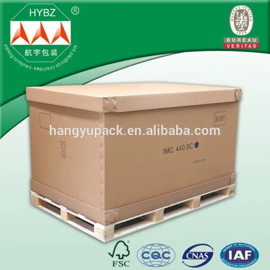 Big heavy auto parts long distance shippment box corrugated shipping box combined box