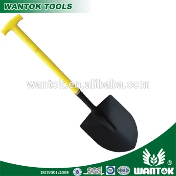 S543NT Round-point garden Shovel With T-shape Plastic Handle