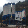 Thailand electric stationary 120m3h concrete batching plant