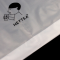 Double Cup Print Handle Milk Tea Bags