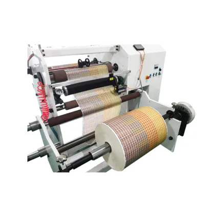 Washi Tape Small Tape Double Shaft Rewinding Machine