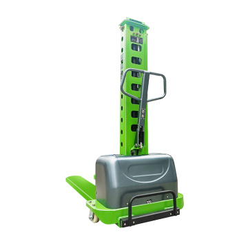 Semi-Electric Self-Loading Pallet Lift Stacker: Enhancing Warehouse Efficiency