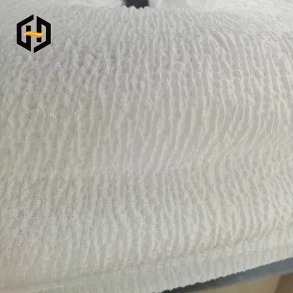 Stretch grey fabric cloth knitting for lady garment