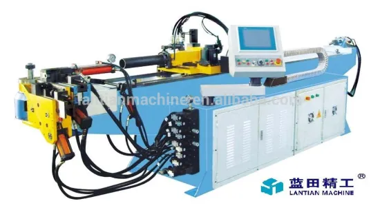 SB50CNC single-head hydraulic exhaust pipe bending machine
