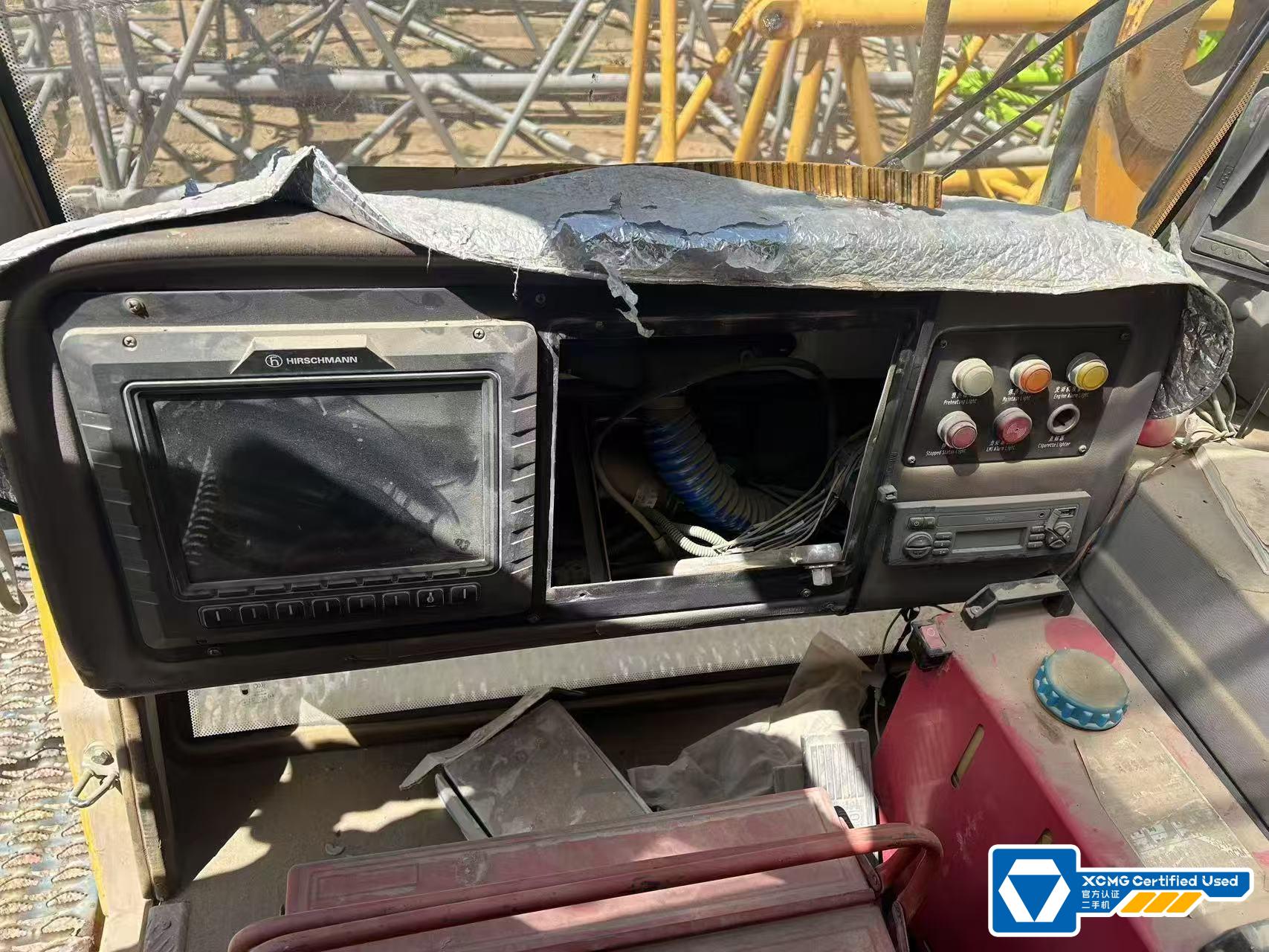 the used crawler crane engine fan-xgc650-1