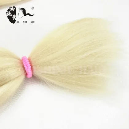 New African Hair Braiding Style Ombre Color Synthetic Braids Hair Weaving 82" Yaki Braiding hair