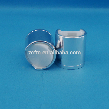 Plastic and aluminum disc screw cap 24/410 / hot sale plastic screw disc cap for shampoo bottle