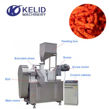 Hot Cheetos Puffs and Kurkure Snack Machine