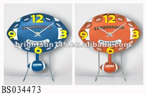 American football table clock