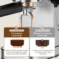 1350W Espresso Maker with Milk Frother Steam