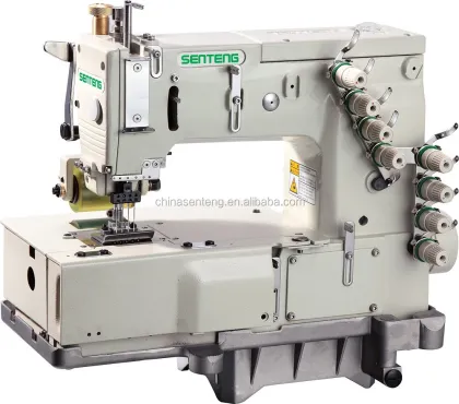 Wholesale China Trade Automatic Cutting and Consew 4-Needle Industrial Sewing Machine ST 1404 P