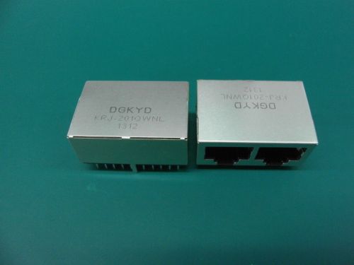 Magnetic Pc Modular Rj45 Jack Shieded Ethernet Socket Gp Sgs Approve