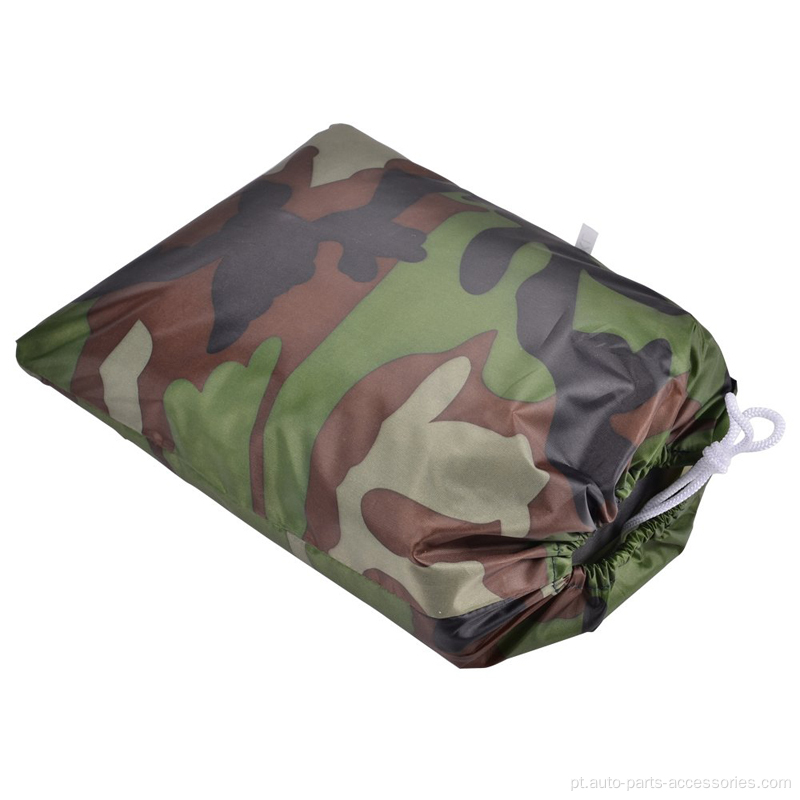 Padrão de camuflagem Tampa de motocicleta durável personalizada