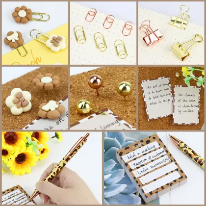 Leopard Print Stationery Gift Set - Desk Organizers & Office Supplies