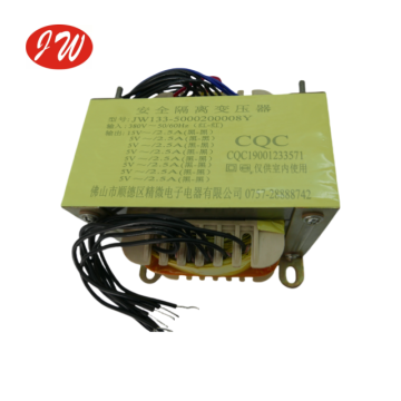 Transformador de baja frecuencia EI133 para uso industrial